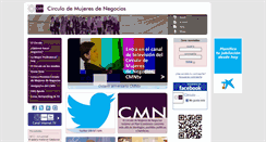 Desktop Screenshot of mujeresdenegocios.net