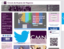 Tablet Screenshot of mujeresdenegocios.net